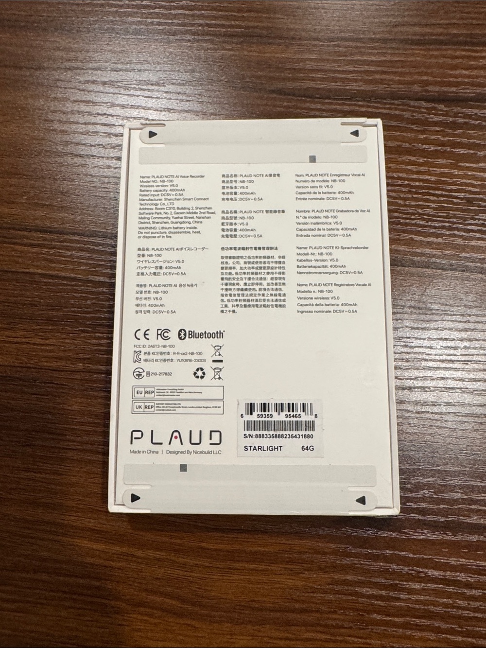 ☀️NEW PLAUD NOTE AI Voice Recorder 64GB + MagSafe Case in Starlight Pink - Picture 3 of 3